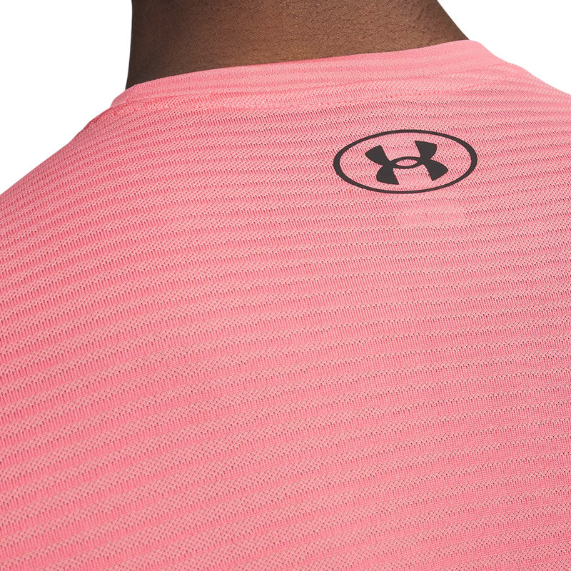 Tee-shirt Homme Under Armour TECH VENT VHS JACQUARD SS