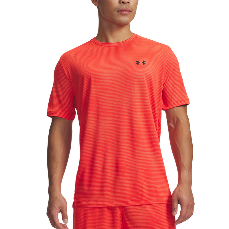 Tee-shirt Homme Under Armour TECH VENT VHS JACQUARD SS
