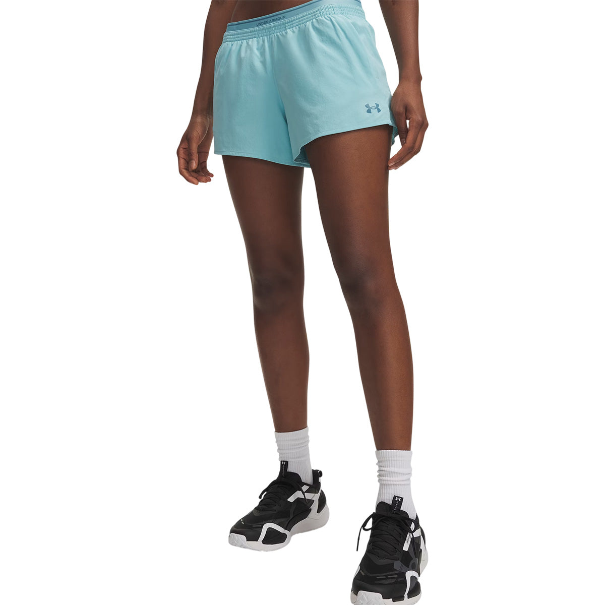 Short Femme Under Armour TECH PLAY UP 3IN COLORBLOCK