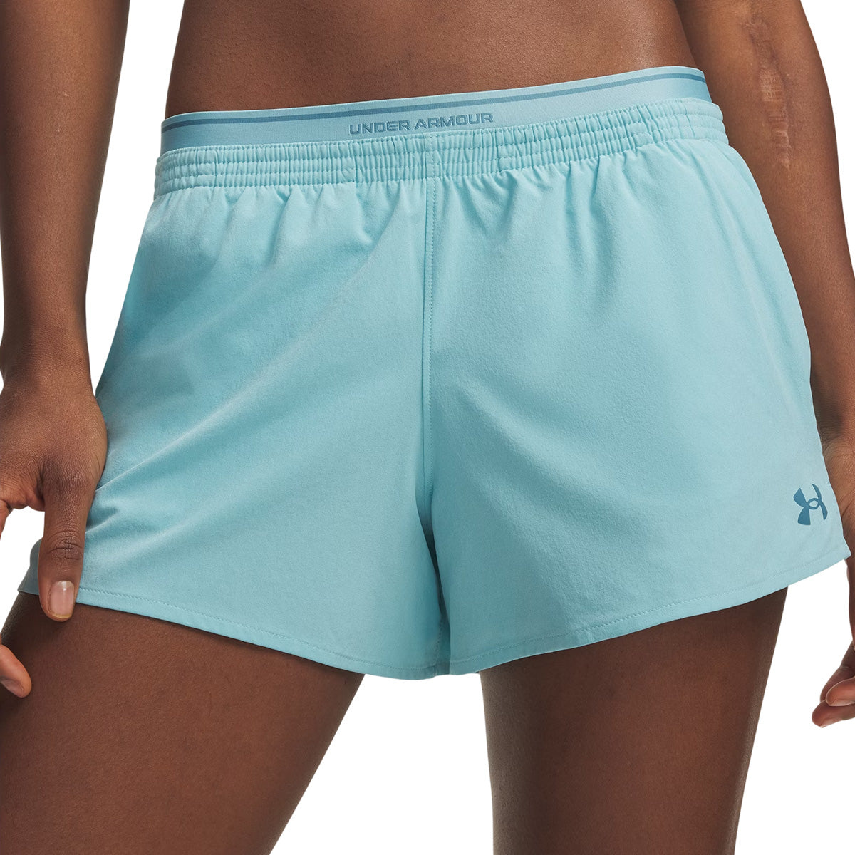 Short Femme Under Armour TECH PLAY UP 3IN COLORBLOCK