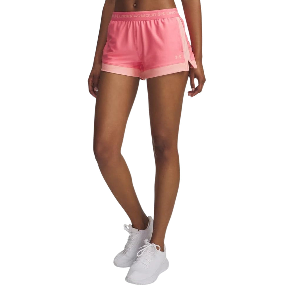 Short Femme Under Armour TECH PLAY UP 3IN COLORBLOCK