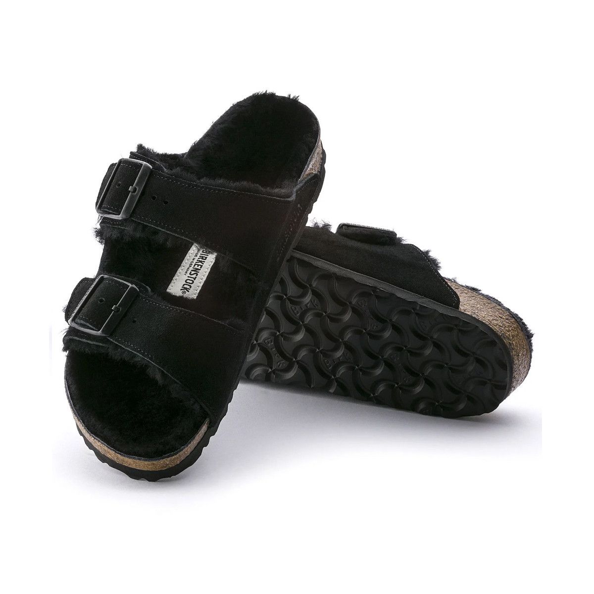Sandales Birkenstock ARIZONA FUR CUIR
