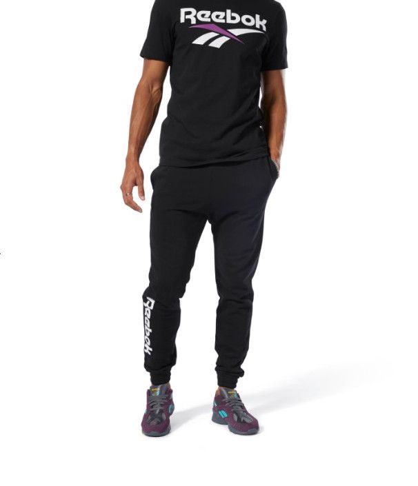 Pantalons de survêtement Reebok CL VECTOR JOGGER BLACK