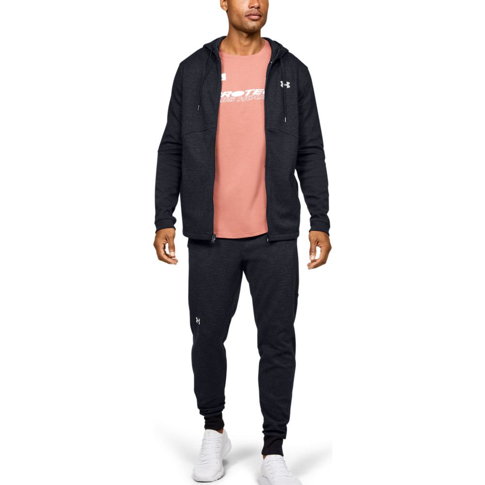 Vestes de survêtement Under Armour DOUBLE KNIT FZ HOODIE