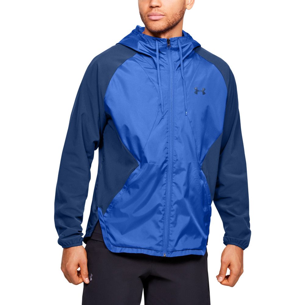 Pantalons de survêtement Under Armour STRETCH WVN HOODED JKT