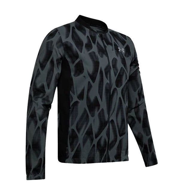 Vestes de survêtement Under Armour UA LAUNCH 2.0 PRINTED JACKET