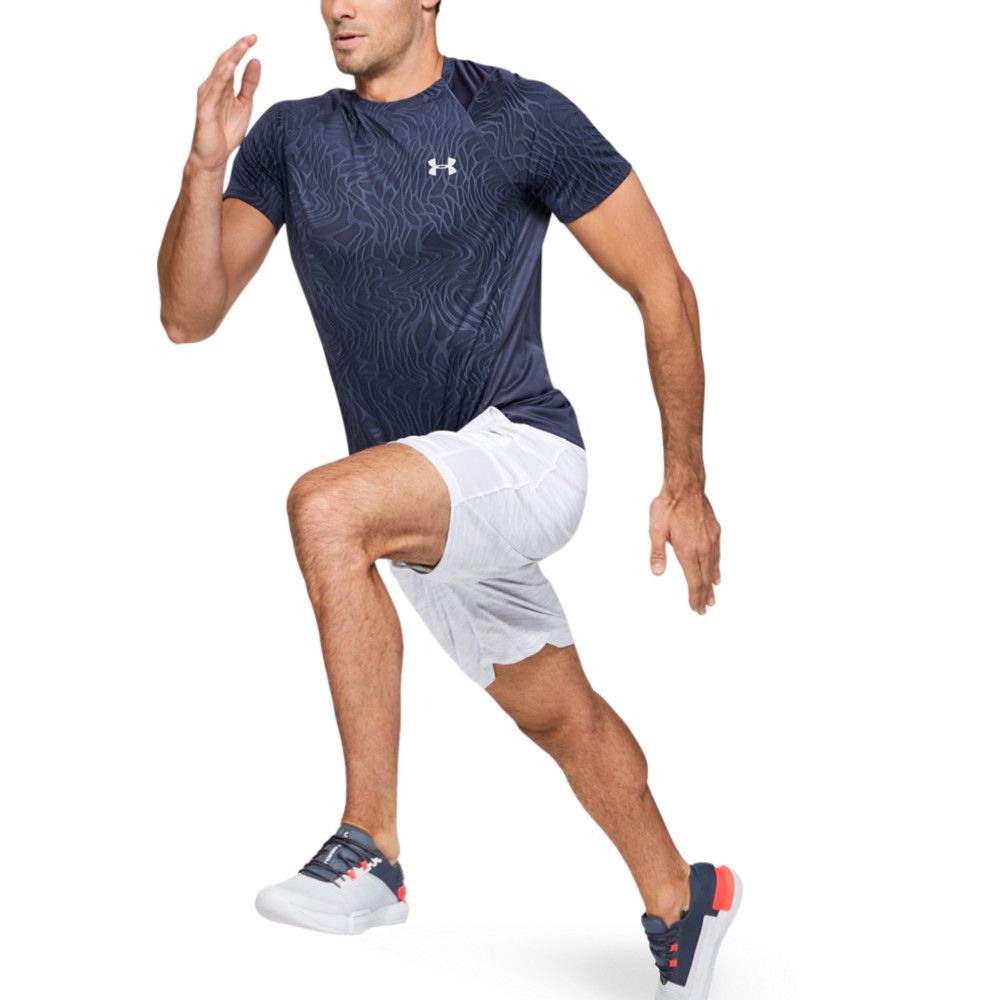 Tee-shirt Under Armour MK1 SS JACQUARD