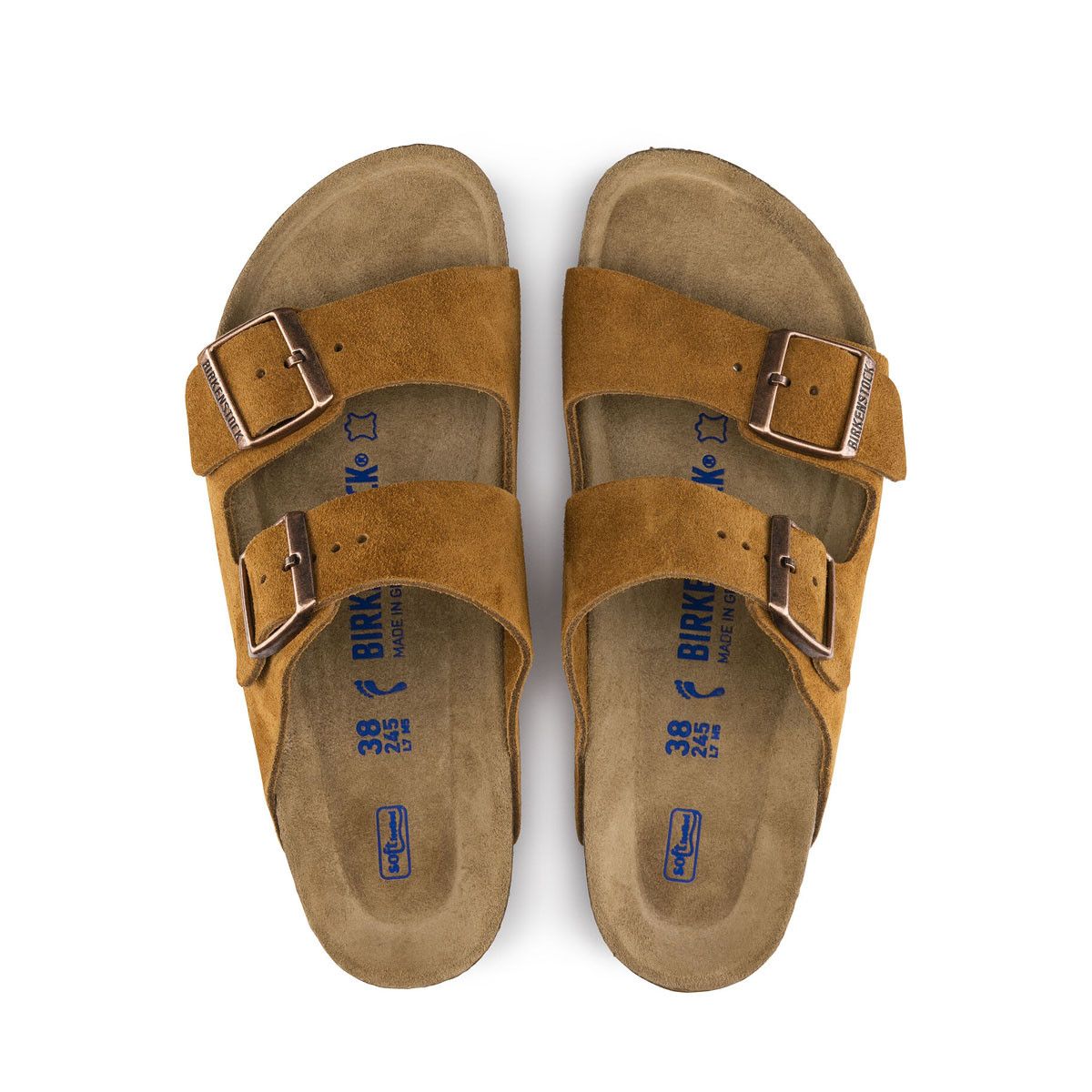 Sandale Birkenstock ARIZONA SFB CUIR SUEDE
