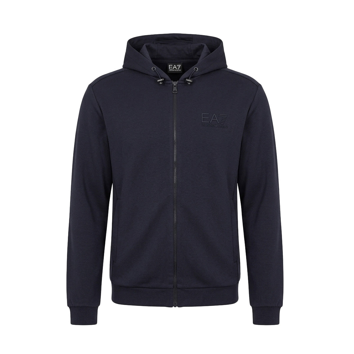 Sweatshirt à capuche zippé Homme EA7 Emporio Armani