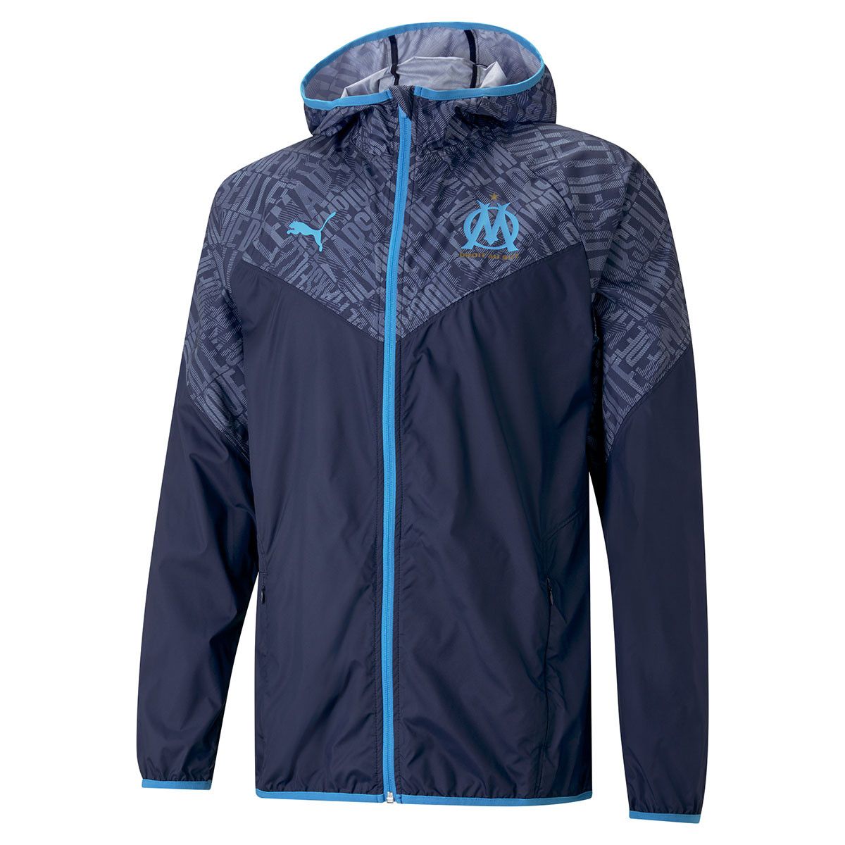 Veste coupe-vent Puma OLYMPIQUE DE MARSEILLE