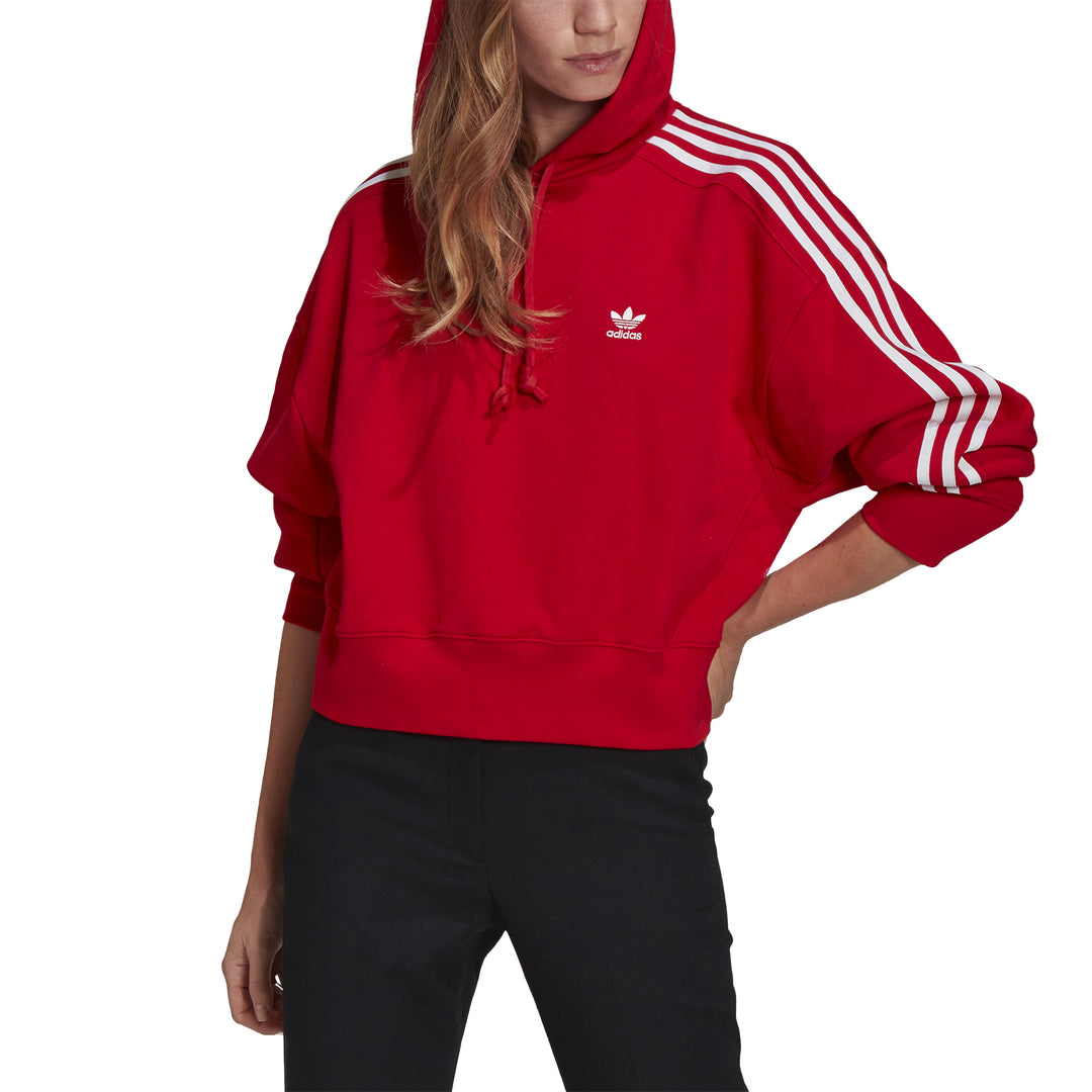 Sweat à capuche adidas Originals ADICOLOR CLASSICS CROP