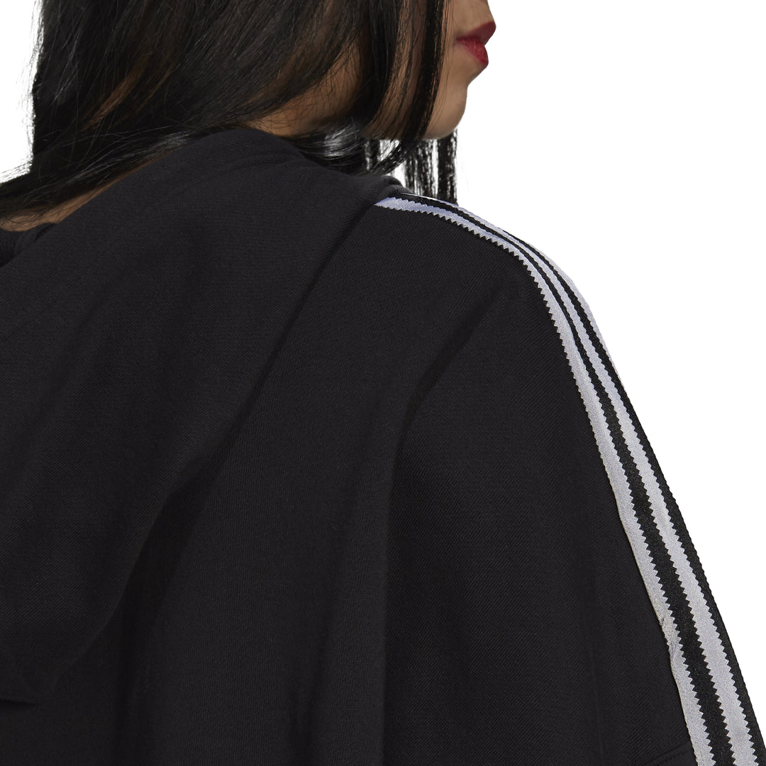Sweat adidas Originals ADICOLOR CLASSICS SATIN TAPE CROPPED