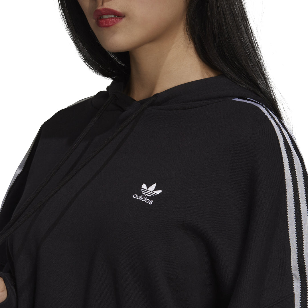 Sweat adidas Originals ADICOLOR CLASSICS SATIN TAPE CROPPED