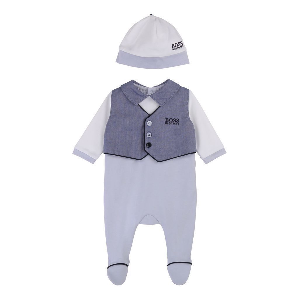 Ensemble pyjama et bonnet Hugo Boss Bébé