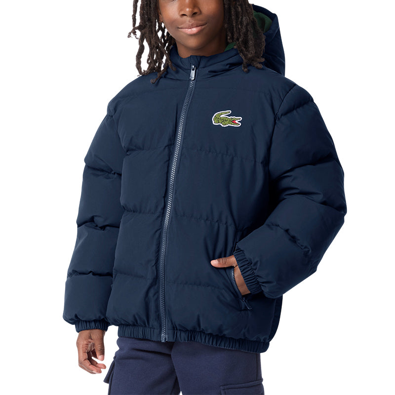 Doudoune à capuche Lacoste Junior