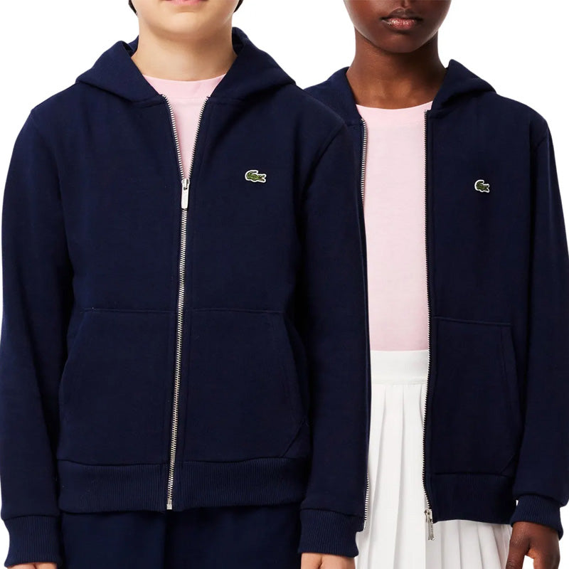 Sweatshirt à capuche zippé Lacoste Junior