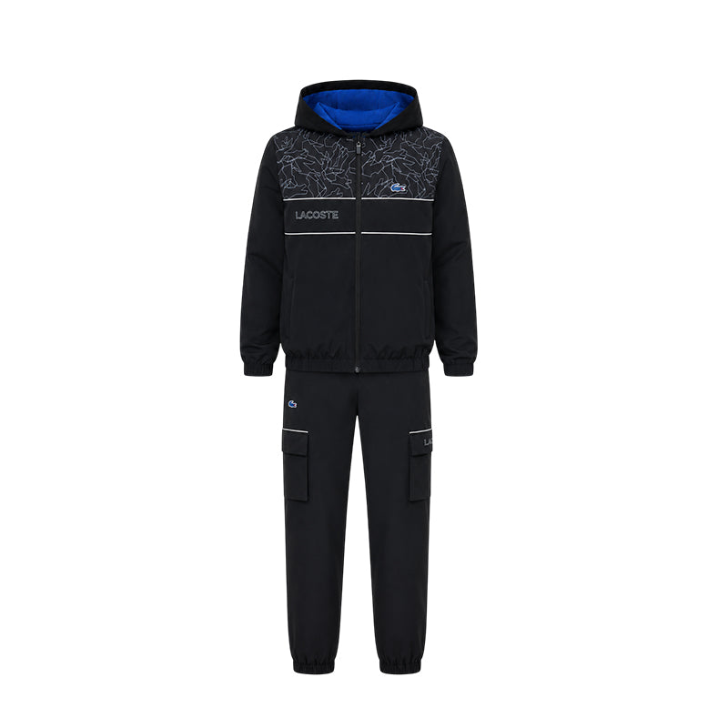 Ensemble de survêtement capuche Lacoste DIAMANT TAFFETA Enfant