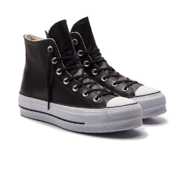 Basket Converse PLATEFORME CUIR HI
