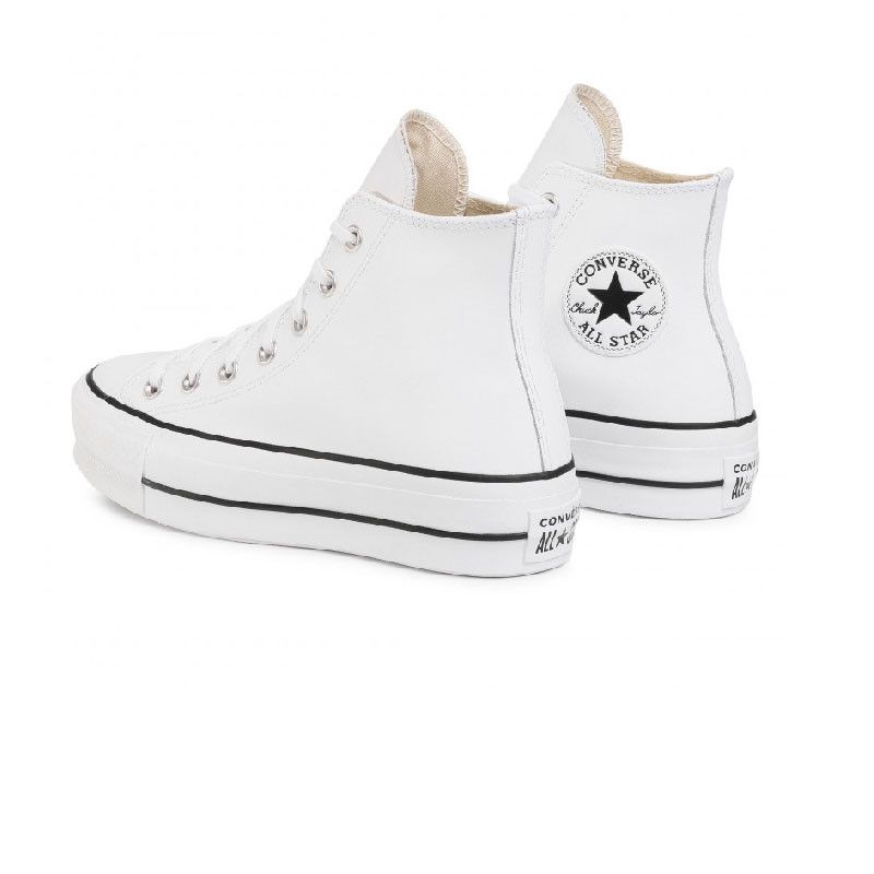 Basket Converse PLATEFORME CUIR HI
