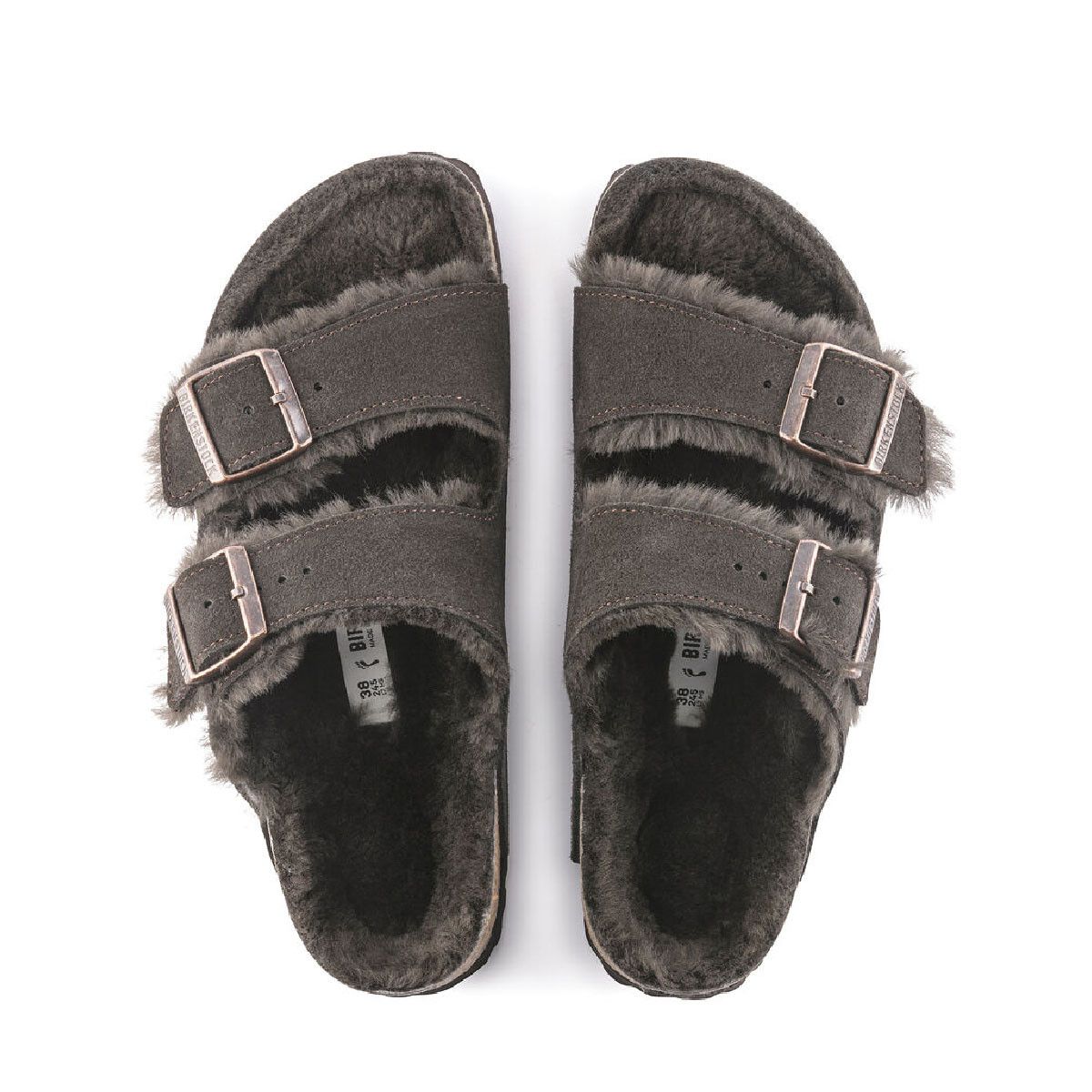 Sandale Birkenstock ARIZONA VL SHEARLING étroite