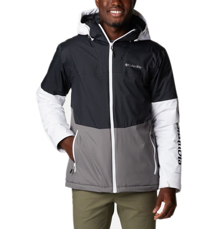 Veste Coupe-vent Columbia Pour Homme - Taille M, Couleur Rouge, Neuf Avec étiquettes