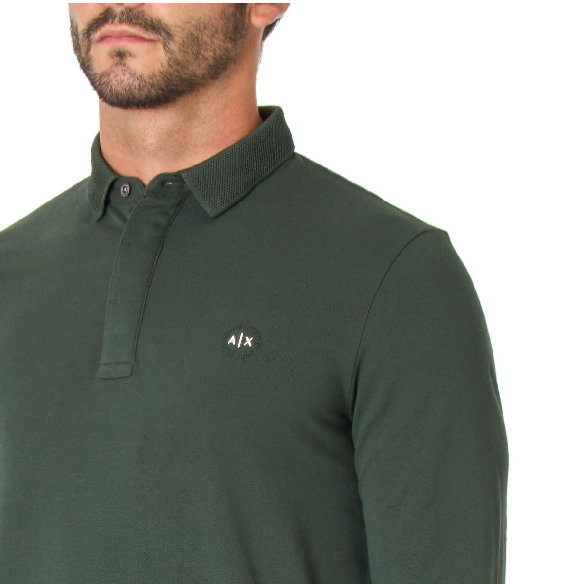 Polo de manga larga de Armani Exchange