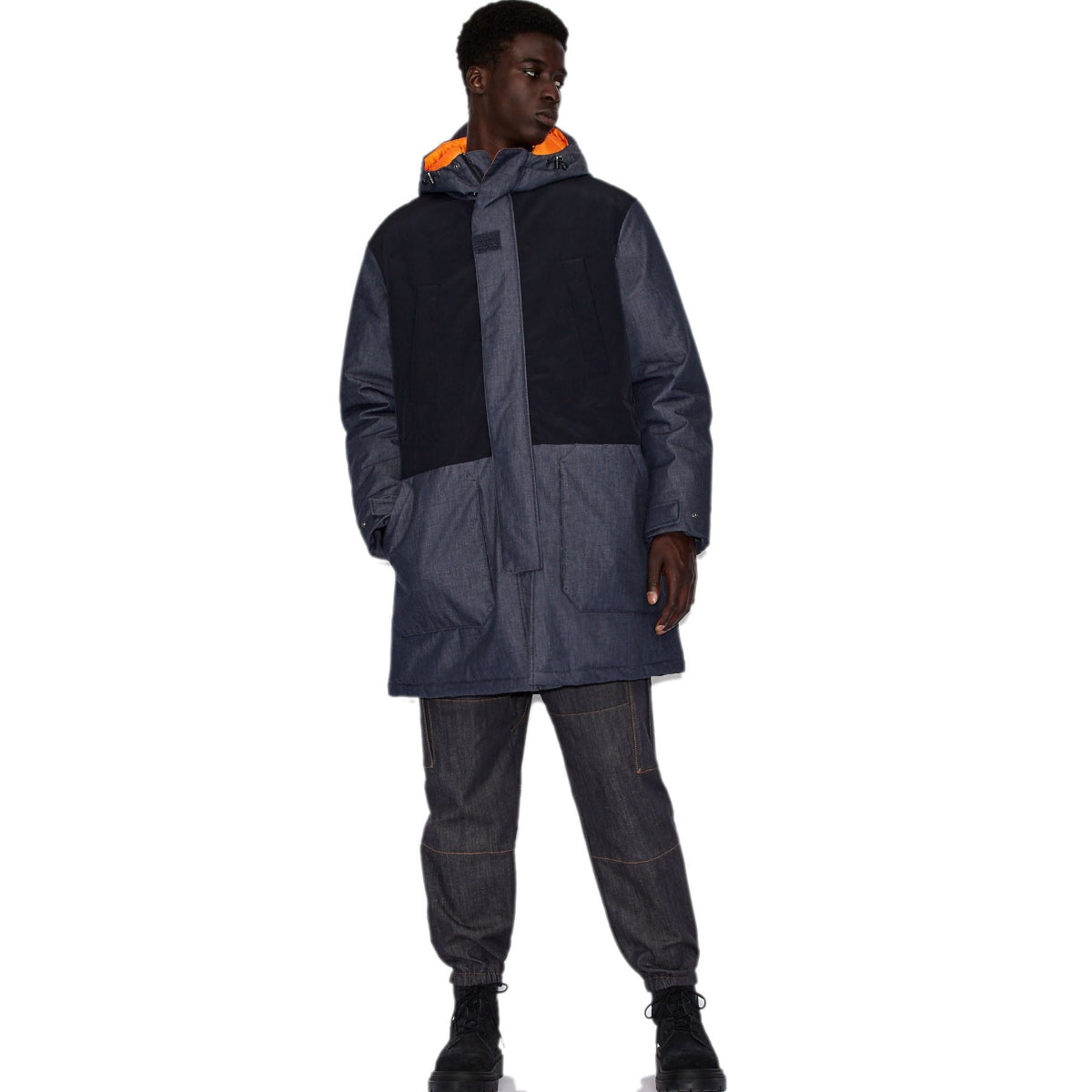 Parka vaquera de Armani Exchange