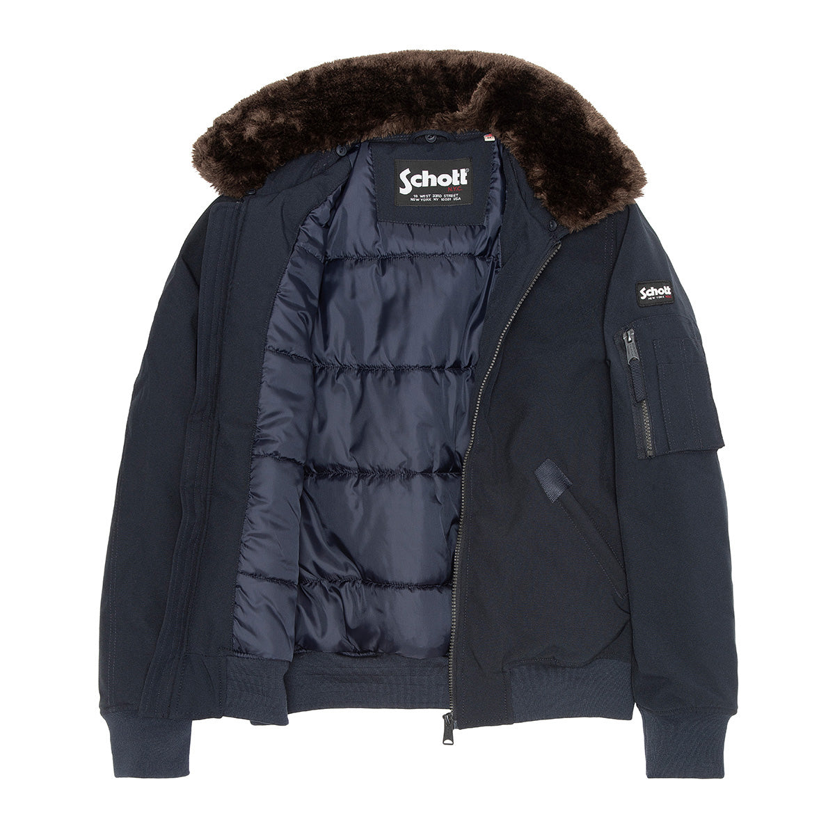 Blouson Aviateur Schott AIRLINES
