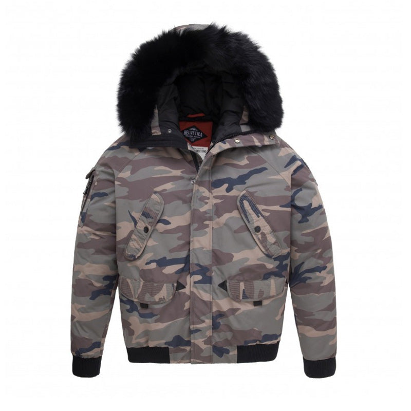 Blouson Helvetica ANCHORAGE BLACK EDITION