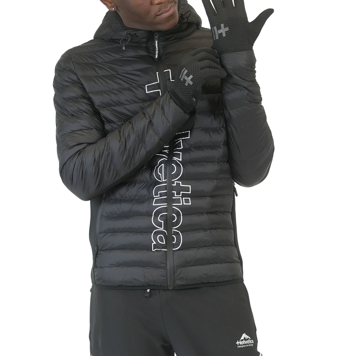 Doudoune à Capuche Homme Helvetica