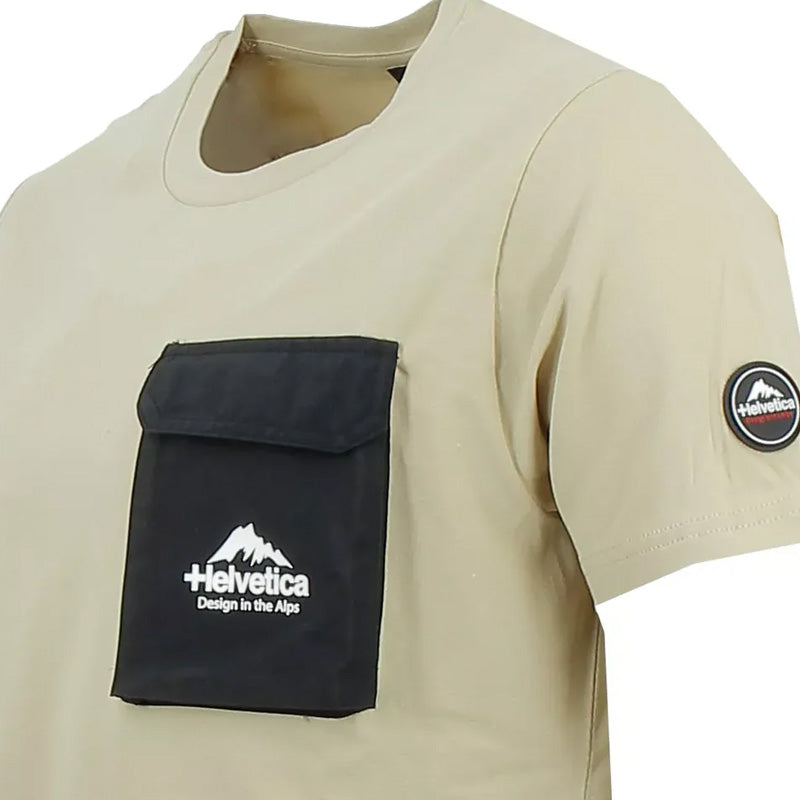 Tee-shirt Helvetica BROWN