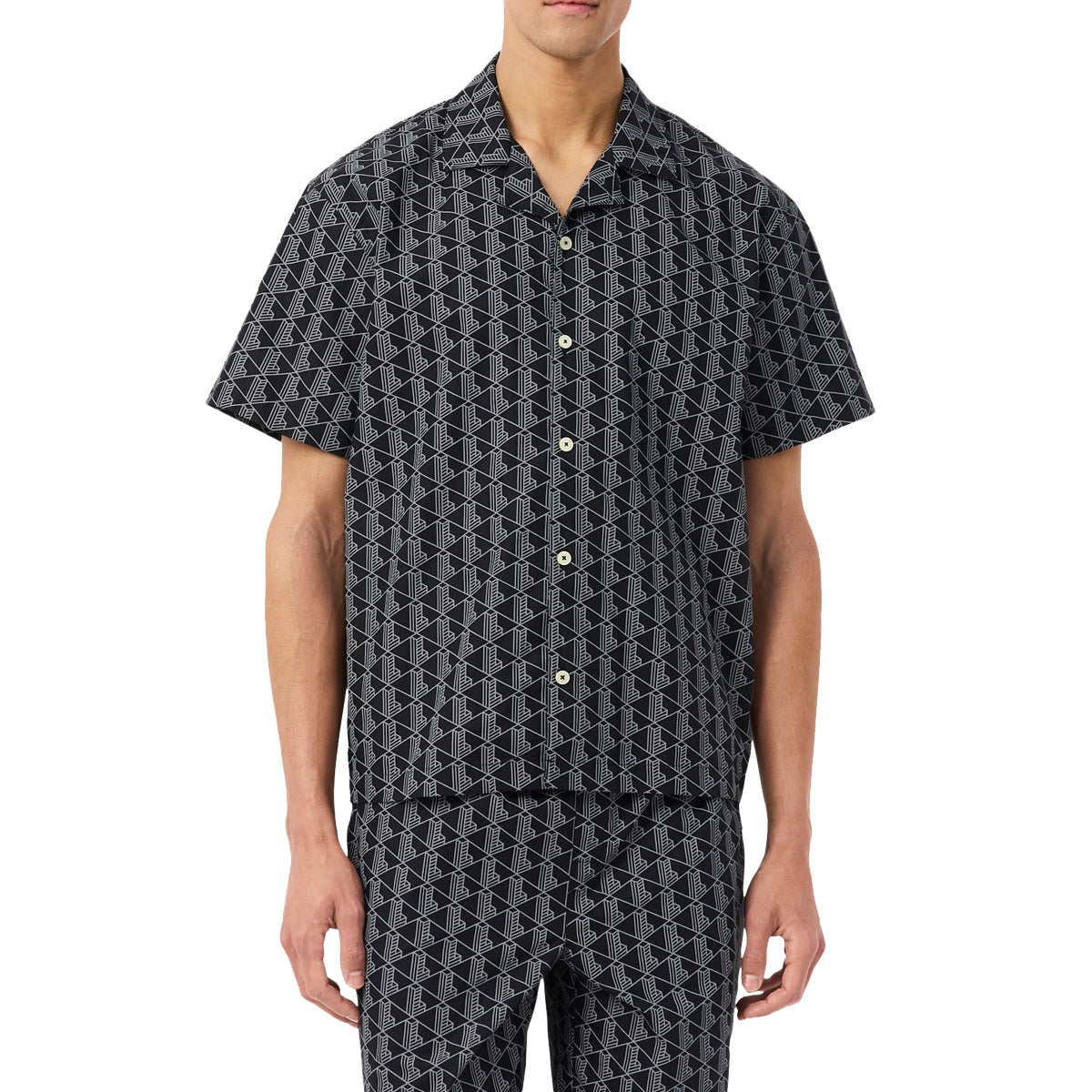 Ensemble Short Chemise Homme Lacoste MONOGRAMME