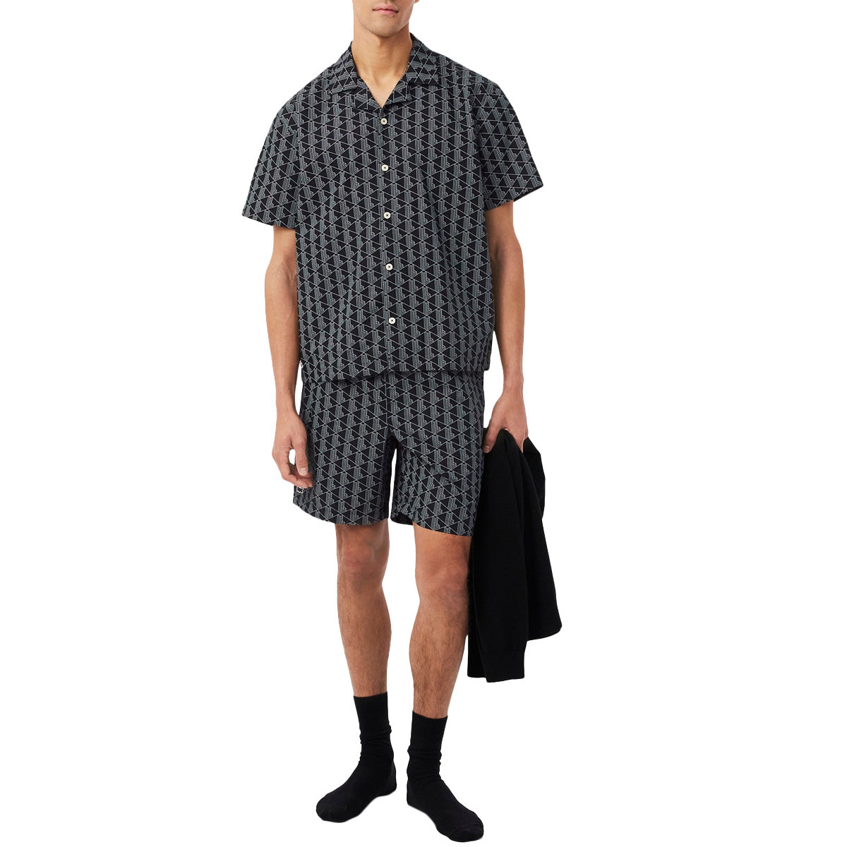 Ensemble Short Chemise Homme Lacoste MONOGRAMME