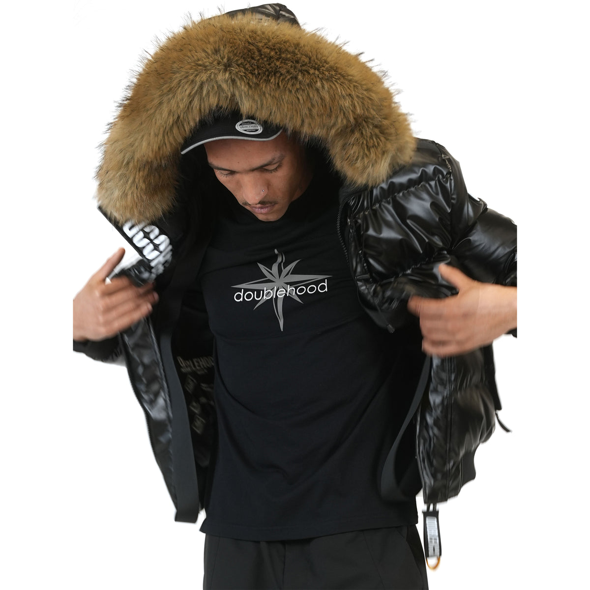 Doudoune à Capuche Homme Doublehood