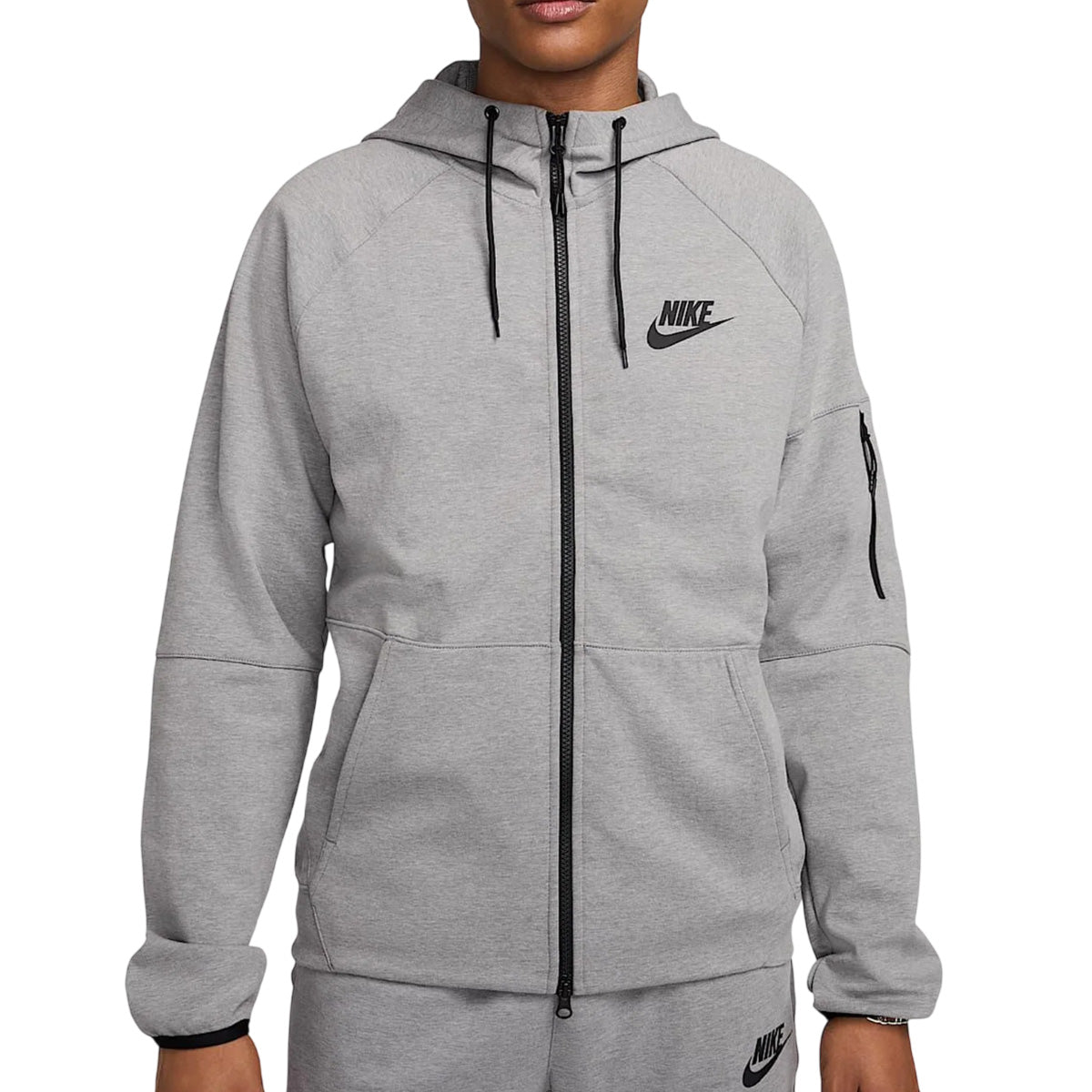 Sweatshirt à capuche zippé Homme Nike SPORTSWEAR TECH ESSENTIALS