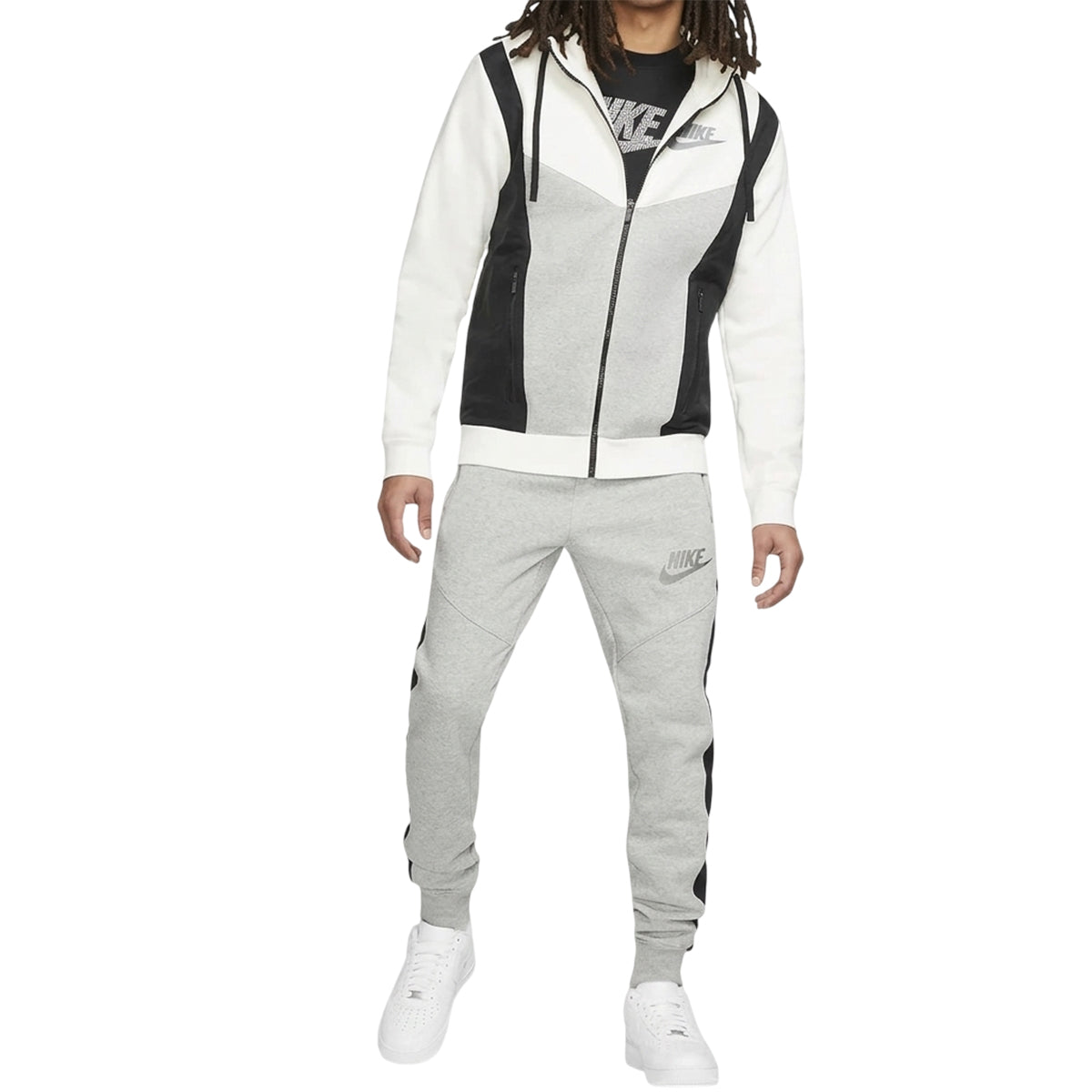 Sweat à capuche Homme Nike SPORTSWEAR HYBRID FLEECE