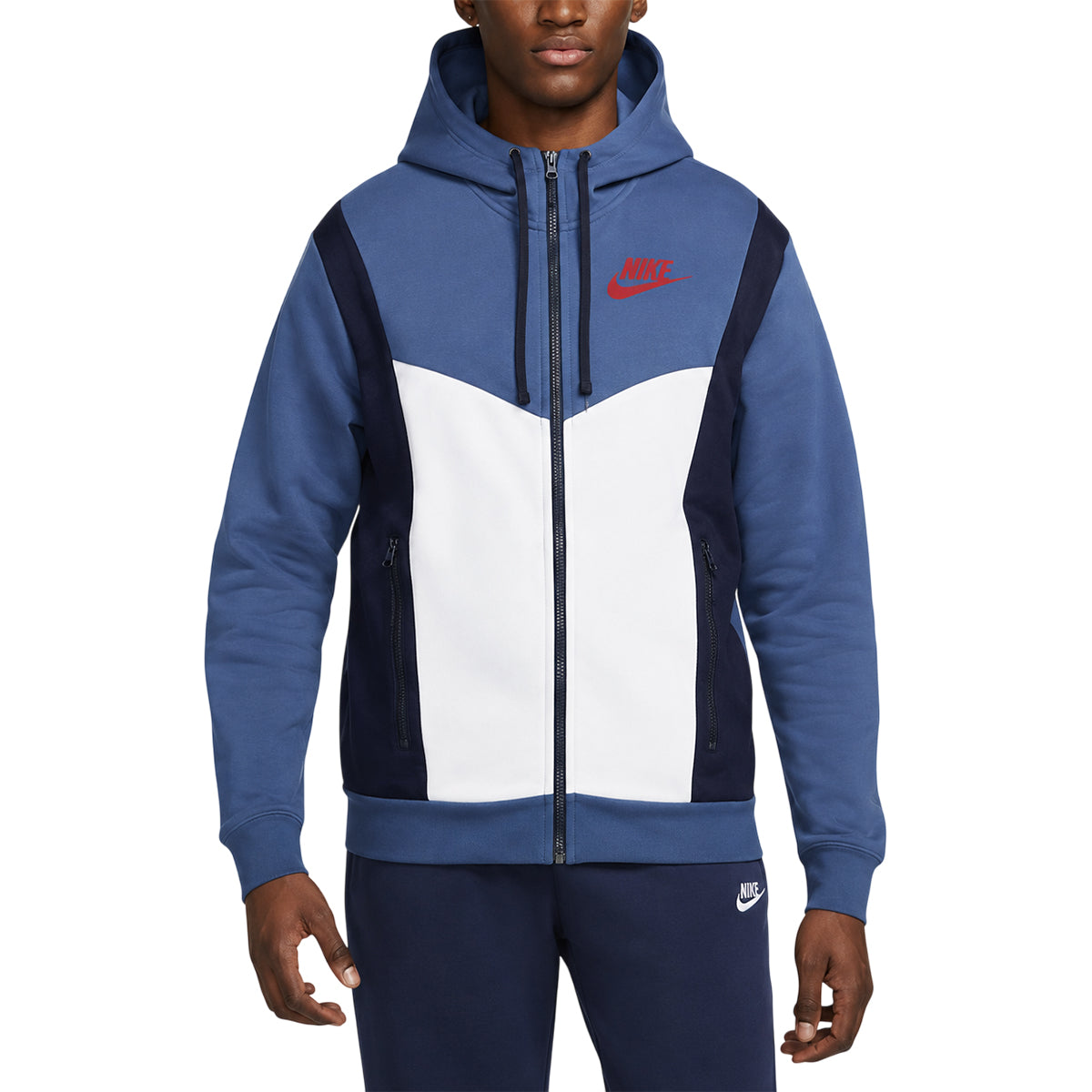 Sweat à capuche Homme Nike SPORTSWEAR HYBRID FLEECE