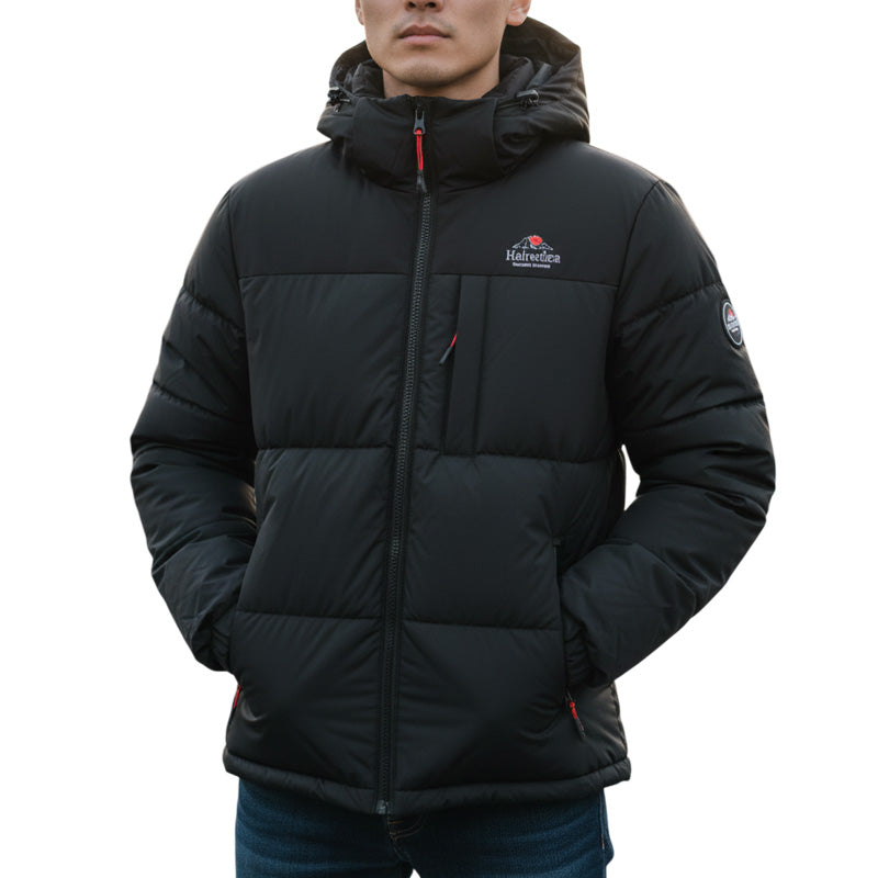 Plumífero con capucha para hombre Helvetica HERALD AO