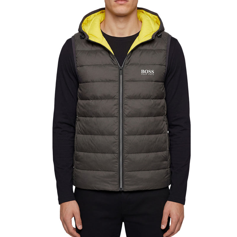 Chaleco acolchado reversible para hombre Hugo Boss