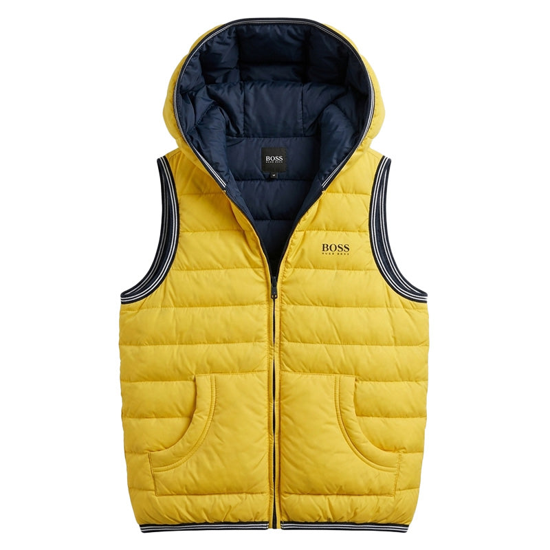 Chaleco acolchado reversible para hombre Hugo Boss