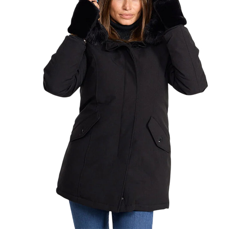 Parka à capuche Femme Helvetica LILLY