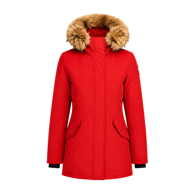 Parka à capuche Femme Helvetica LILLY