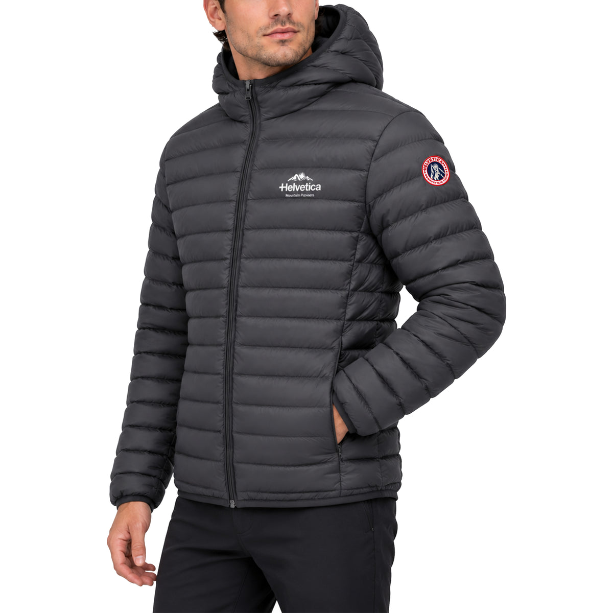 Doudoune à capuche Homme Helvetica MARCO