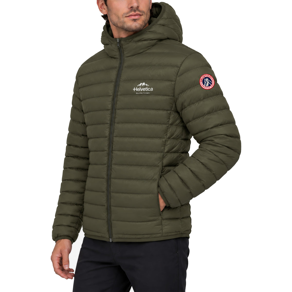 Doudoune à capuche Homme Helvetica MARCO