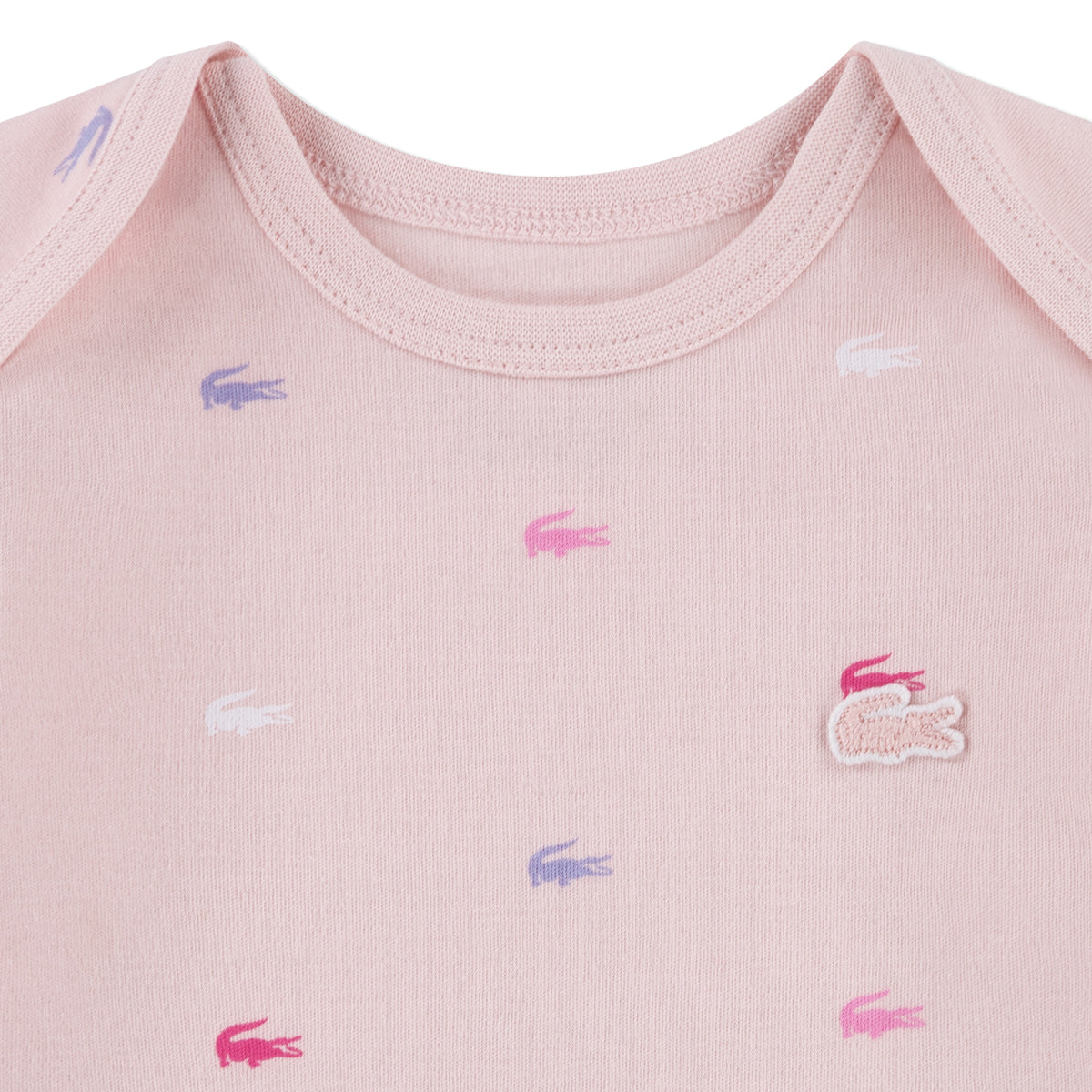 Coffret 5 pièces bonnet+chaussons+legging+body+pyjama Lacoste Bébé