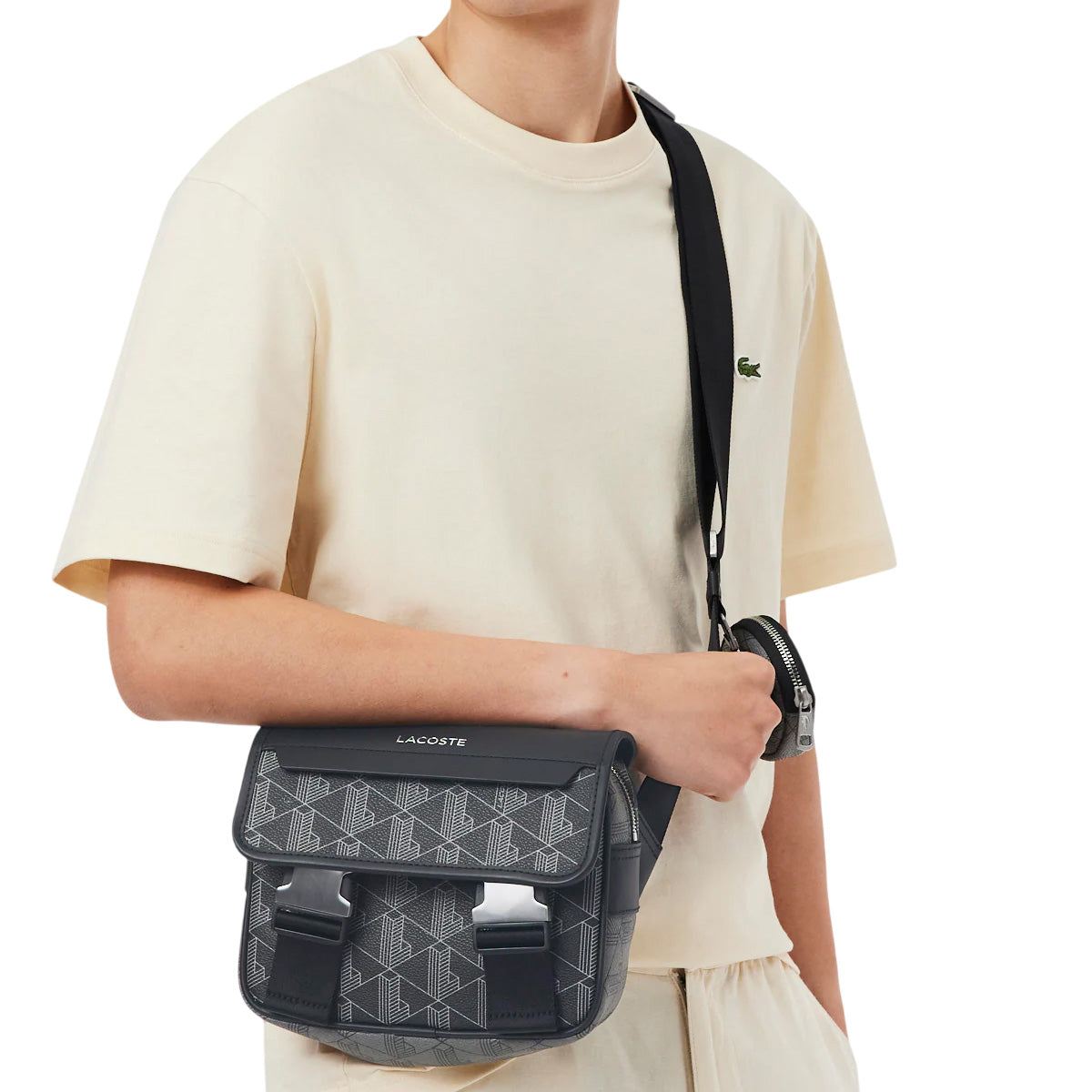 Sacoche Homme Lacoste MESSENGER THE BLEND