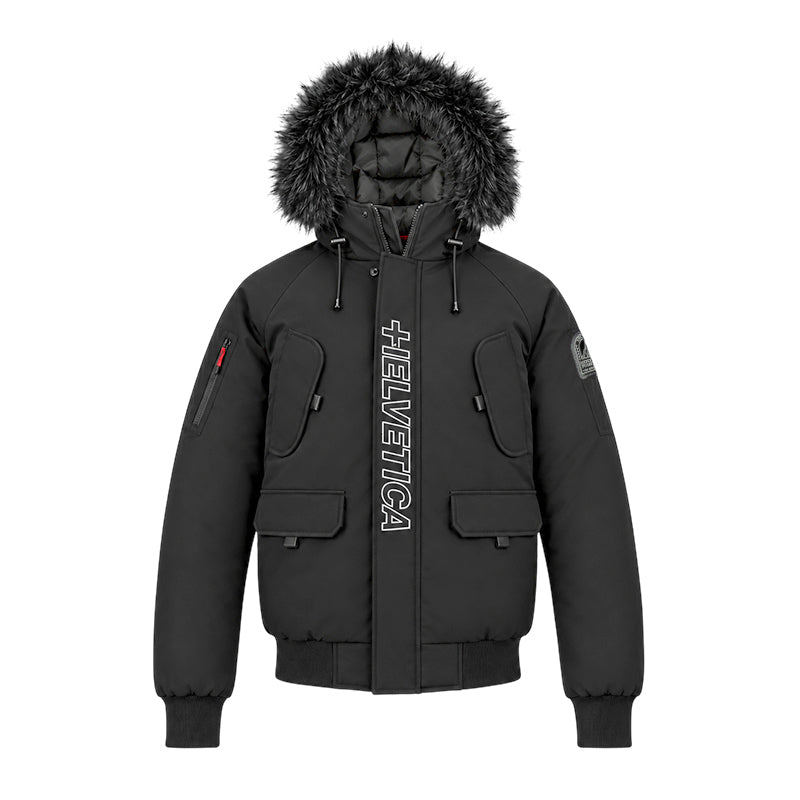 Blouson à capuche Homme Helvetica PEGA ONE