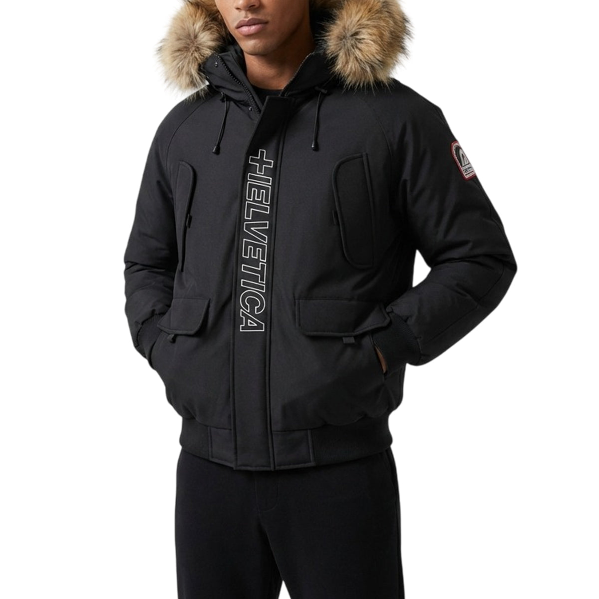 Blouson à capuche Homme Helvetica PEGA ONE