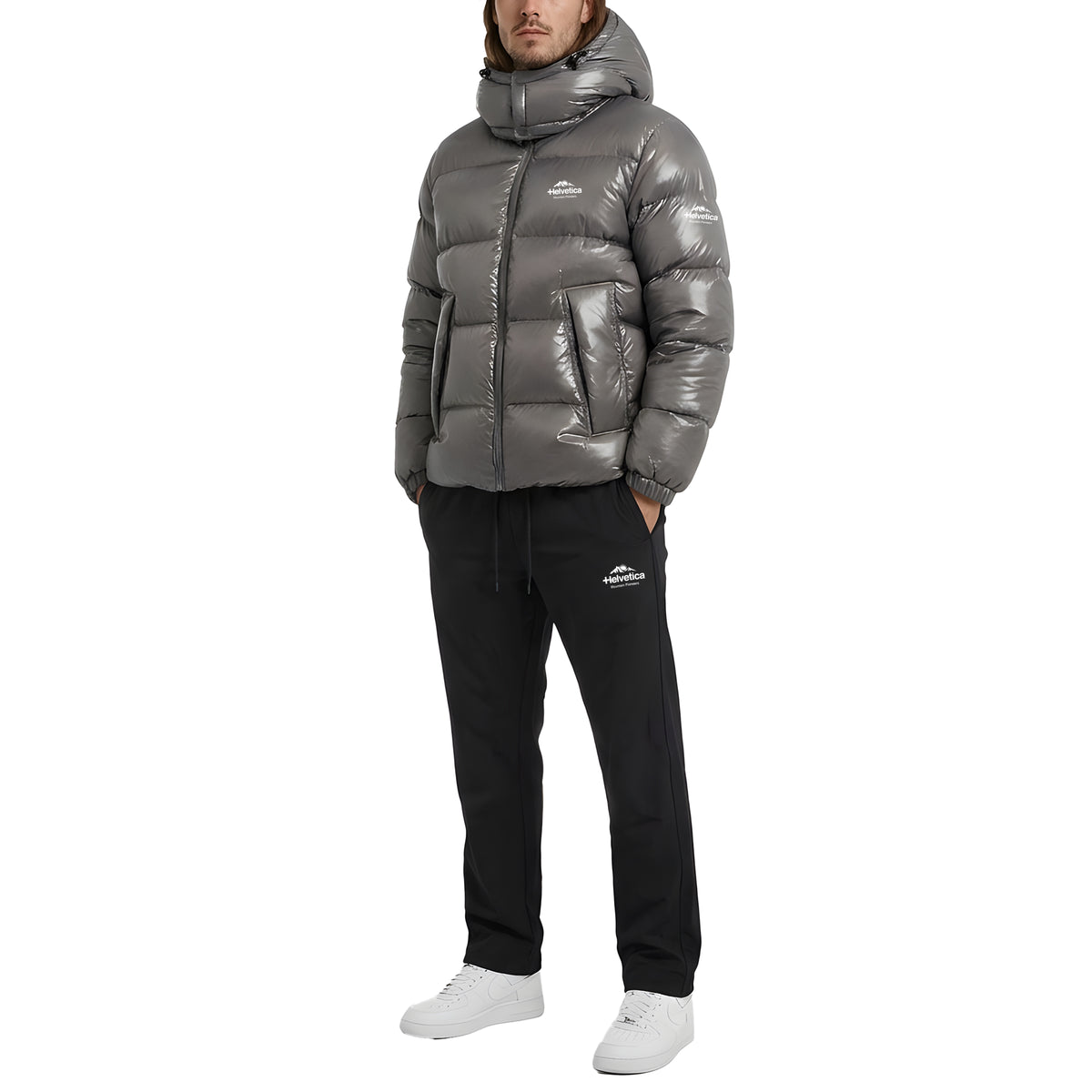Doudoune à capuche Homme Helvetica PLANET