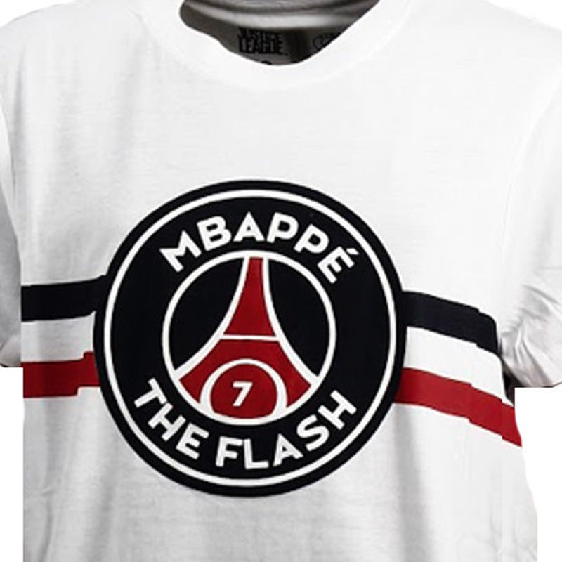 Tee-shirt PSG Justice League MBAPPE FLASH Junior